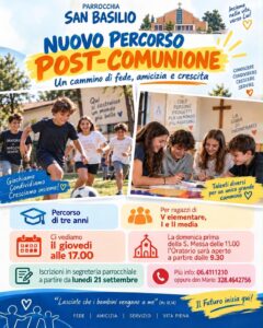 Percorso Post Comunione